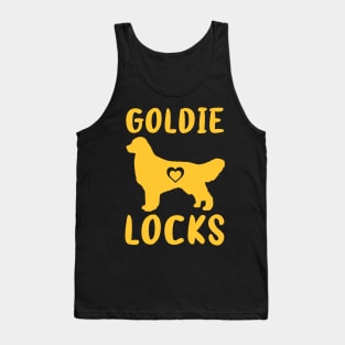 Goldie Locks Retriever Funny Dog Mom Dad Owner Good Gift Tank Top